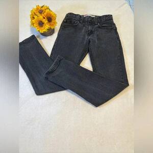 Levis 511 TM Jeans Womens 12 Regular Black Skinny Mid Rise Fits 26X26